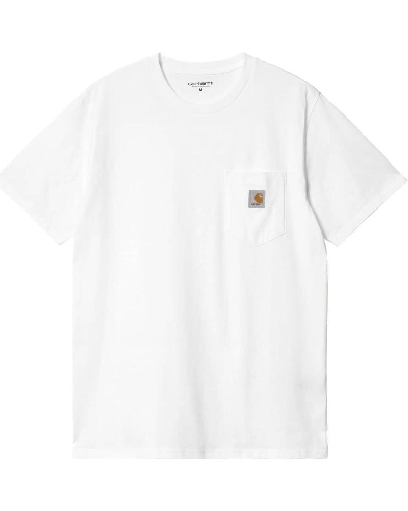 CAMISETA CARHARTT WIP S-S POCKET BLANCA DE MANGA CORTA NAN