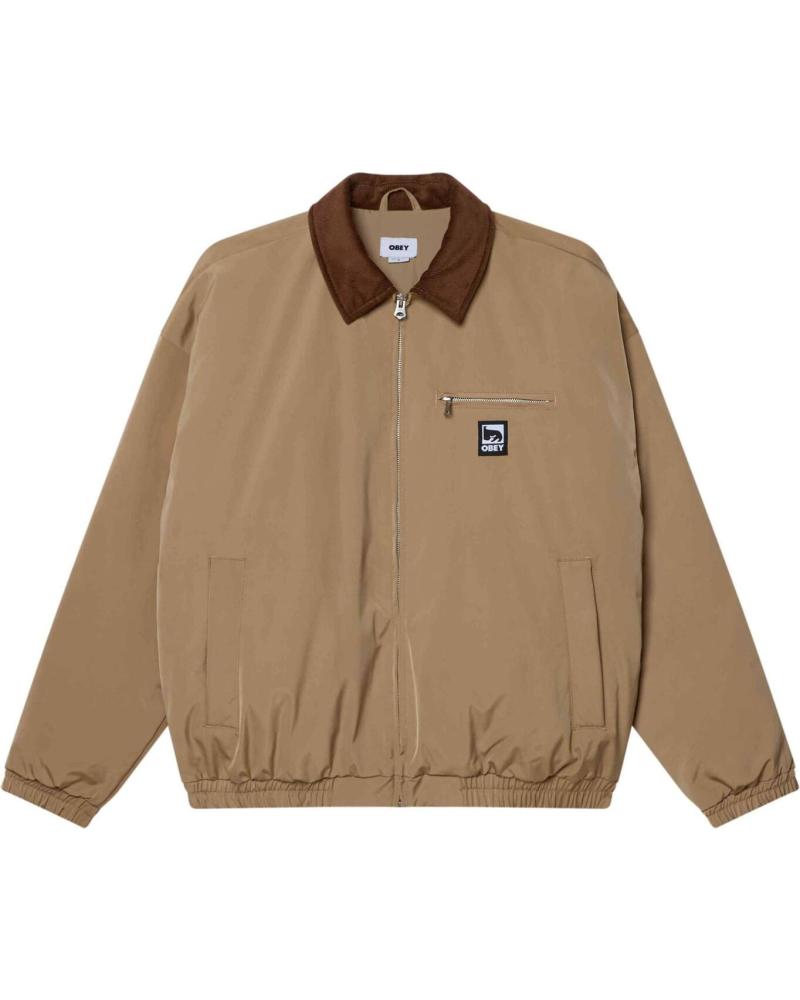 CHAQUETA OBEY ELYSIAN VINTAGE TAN NAN
