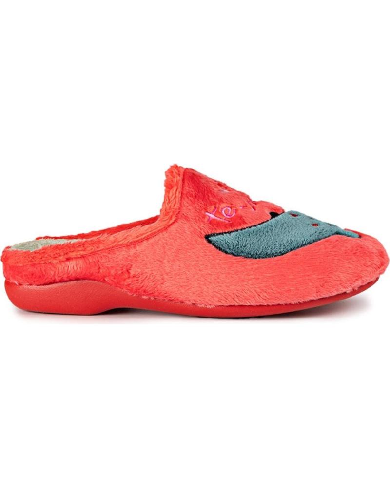 MARPEN ZAPATILLAS DE CASA DISEÑO COCODRILO ROJO ROSA