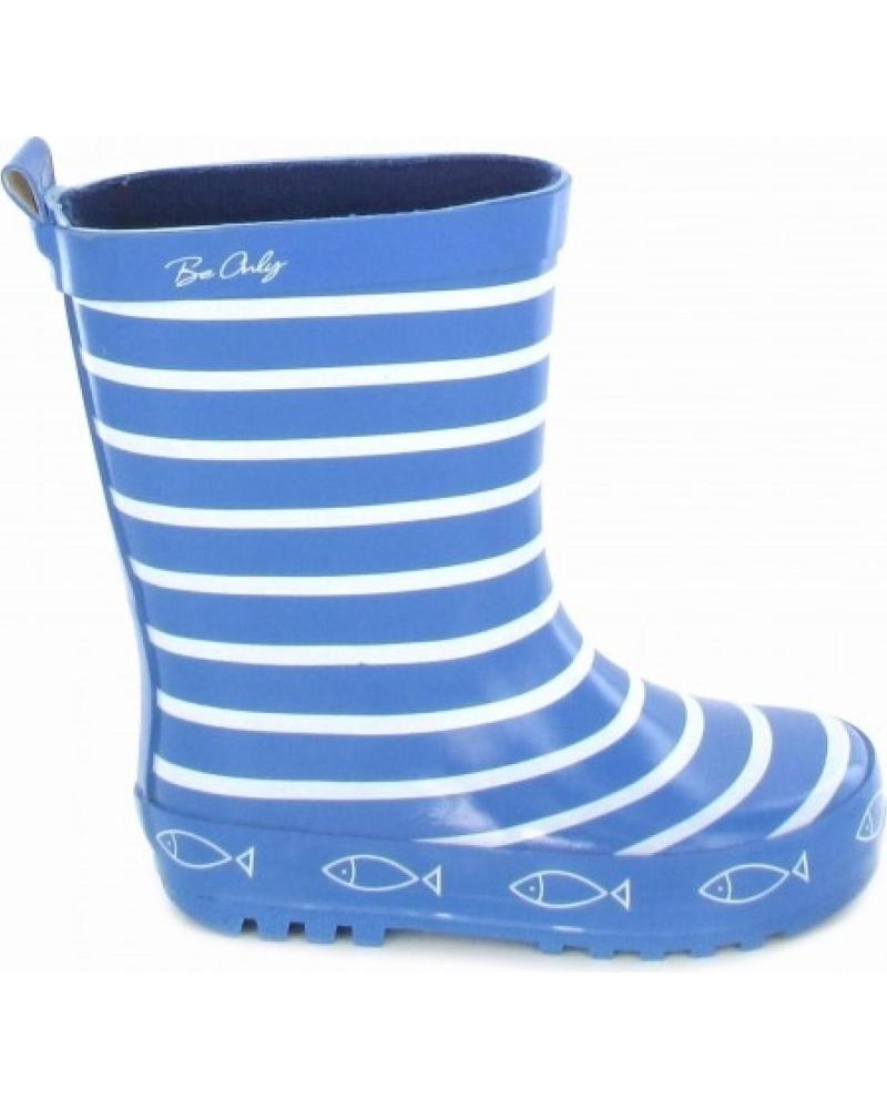 BE ONLY BOTAS DE AGUA TIMOUSS RAYAS MARINAS AZULES AZUL