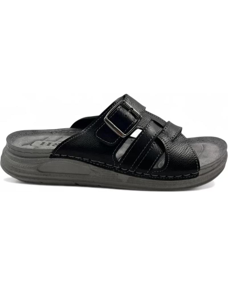 SANDALIA AJUSTABLE TIMBOS 131710 NEGRA PARA HOMBRE NEGRO