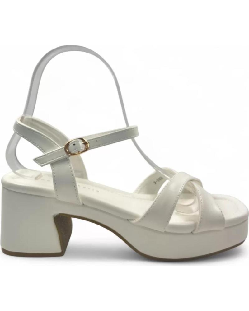 SANDALIA DE TACÓN TIMBOS 131541 BLANCO PARA NOVIA BLANCO