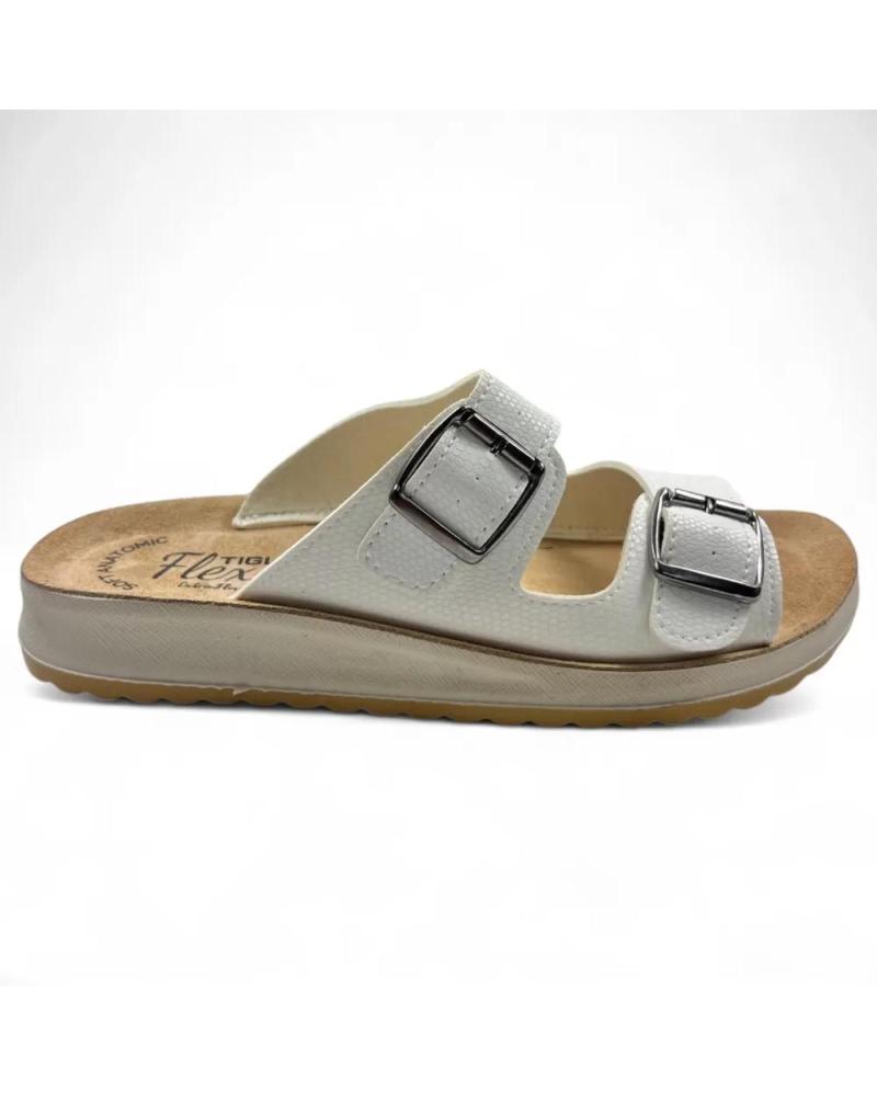 SANDALIA BIO CÓMODA TIMBOS 131472 BLANCO BLANCO