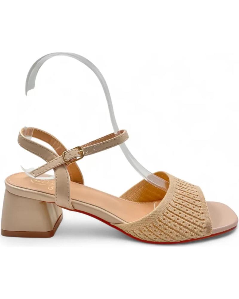 TIMBOS SANDALIA DE TACÓN MODELO 131459 BEIGE BEIGE