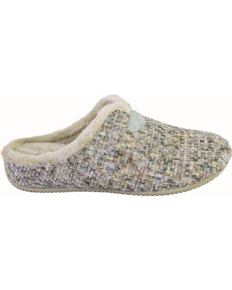 ZAPATILLAS DE CASA GARZON 15400 VERDE CLARO (REF. 594) VERDE CLARO