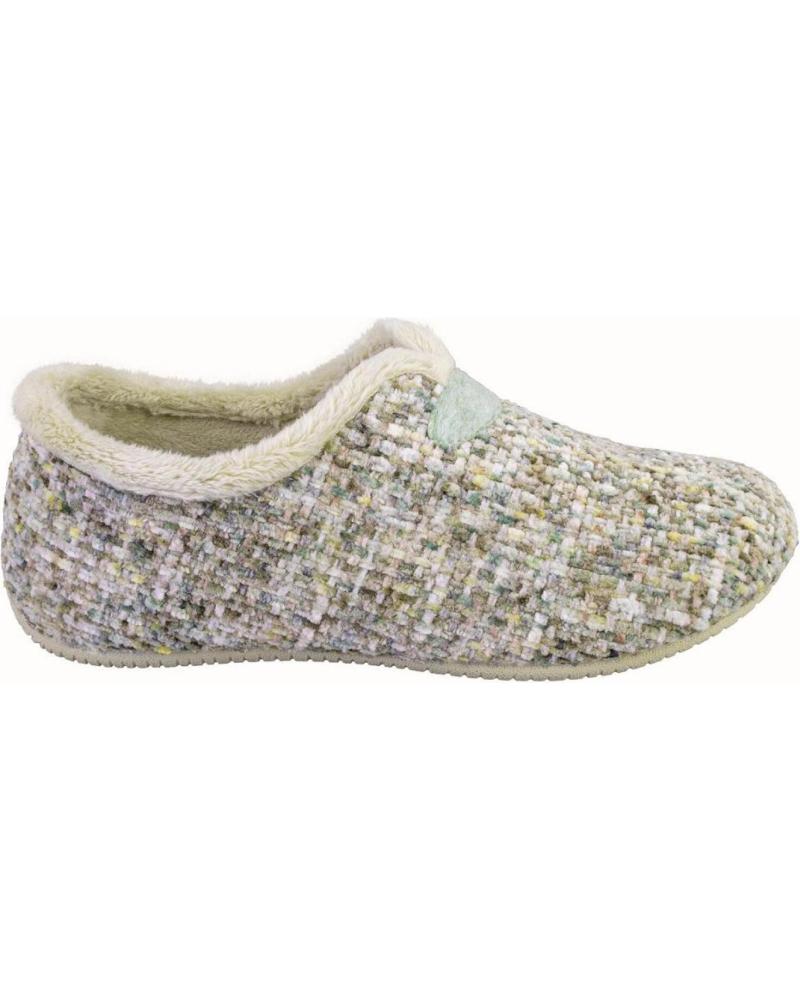 ZAPATILLAS DE CASA GARZON 15700 VERDE CLARO (REF. 594) VERDE CLARO