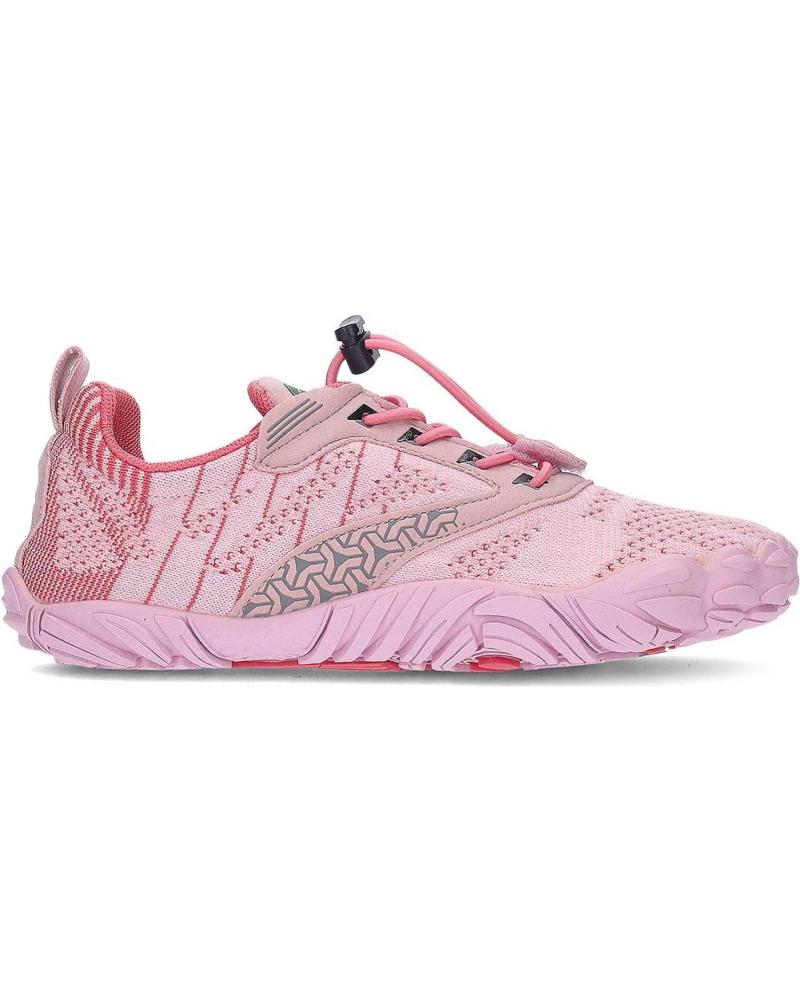 SAGUARO ZAPATILLAS BAREFOOT KID FREE I XZA095 ROSAS PINK