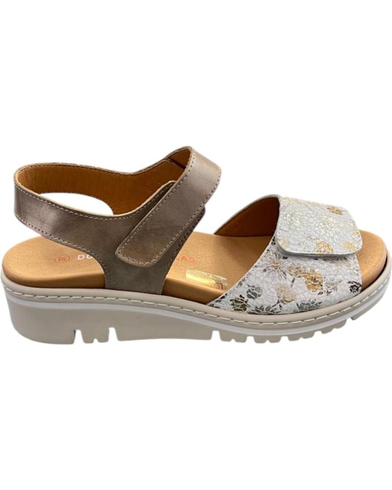 SANDALIAS D`CUTILLAS DOCTOR CUTILLAS 36148 PICO BEIGE CON PLANTILLA EXTRAÍBLE BEIGE