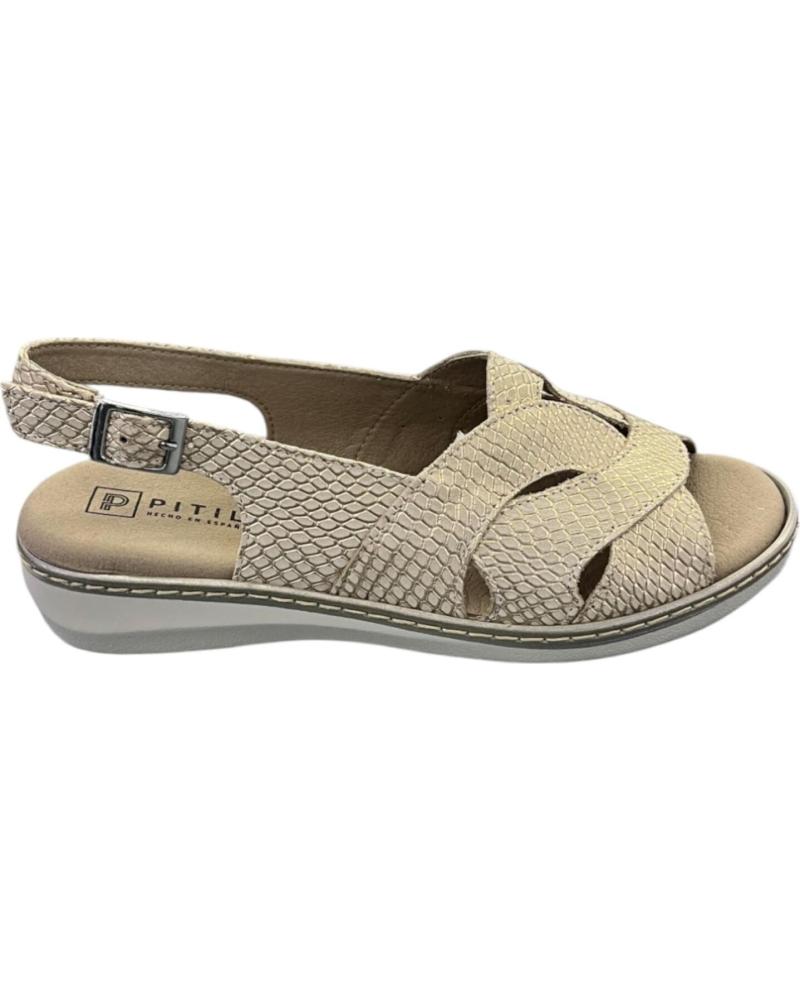 SANDALIAS PLANAS MUJER PITILLOS 10301 ORO VARIOS COLORES