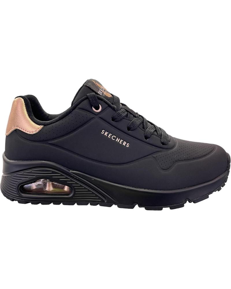 ZAPATILLAS SKECHERS UNO-GOLDEN AIR CON CÁMARA DE AIRE NEGRO