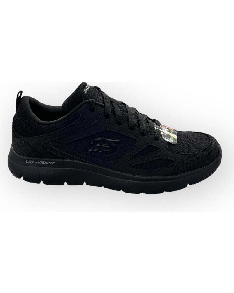 SKECHERS SUMMITS 52812 BBK ZAPATILLAS NEGRAS NEGRO
