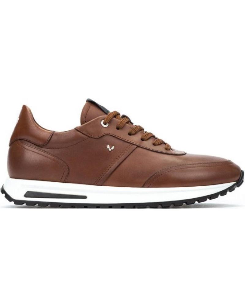 ZAPATILLAS DE PIEL MARTINELLI HANBURY 2930C HOMBRE MARRóN