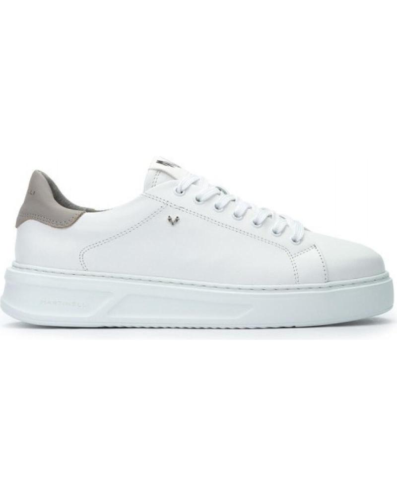 MARTINELLI SULLIVAN 1736-2911P - ZAPATILLAS CASUAL DE PIEL BLANCAS BLANCO