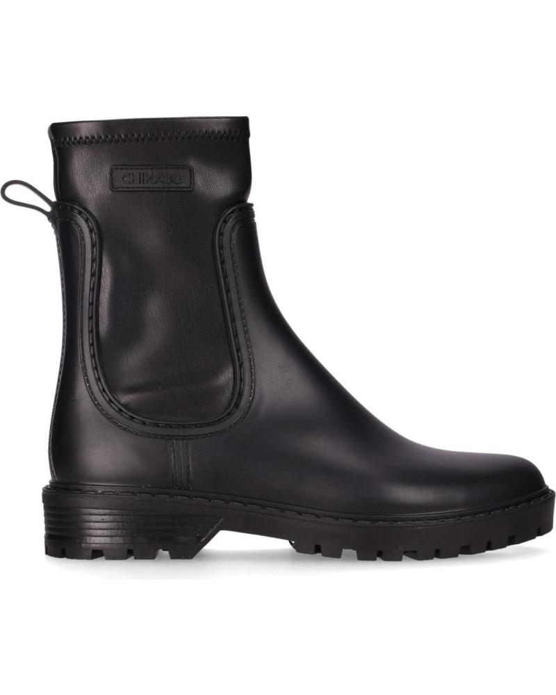 CHIKA10 BOTAS CHELSEA RAIN 11 NEGRAS NEGRO-BLACK