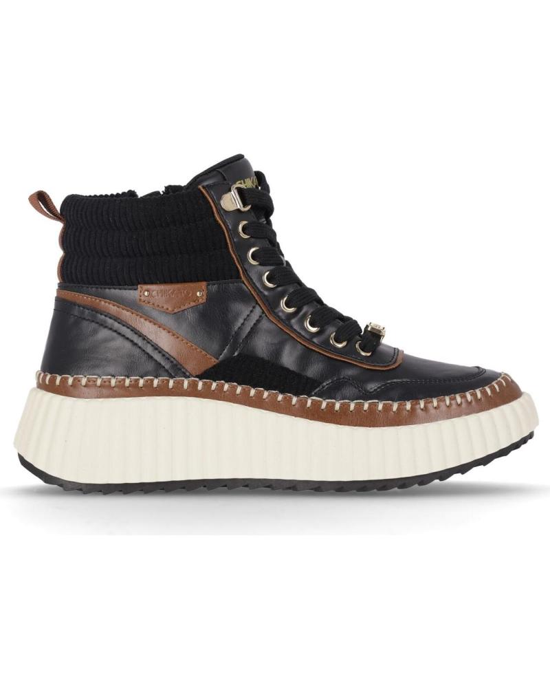 BOTAS CASUAL CHIKA10 MOW 05 NEGRO NEGRO-BLACK