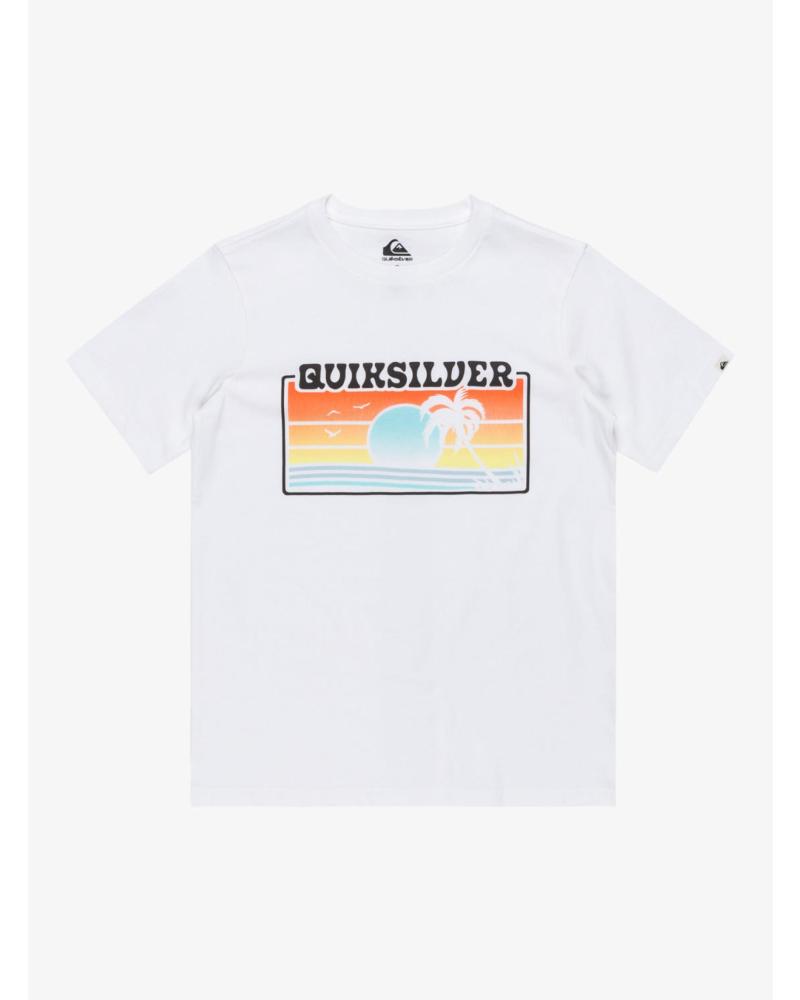 QUICKSILVER CAMISETA MANGA CORTA SUN FADED MODELO EQBZT04845 NEGRO