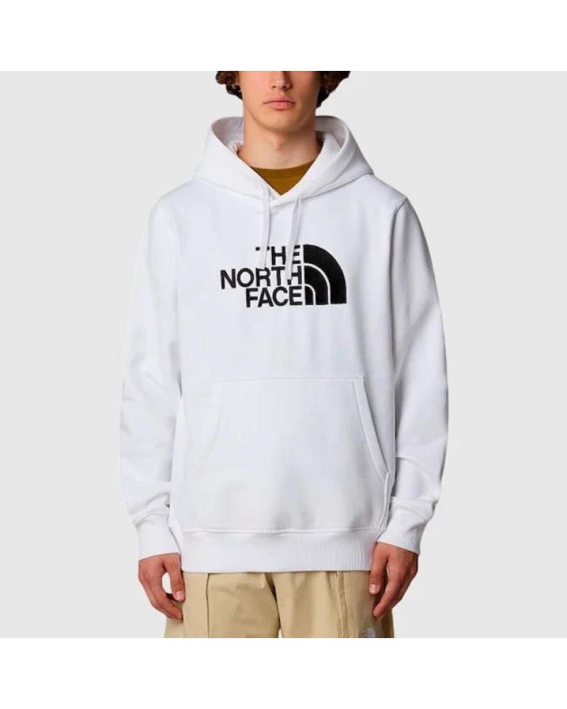 THE NORTH FACE SUDADERA CON CAPUCHA LOGO NF0A89EMLA9 BLANCA BLANCO