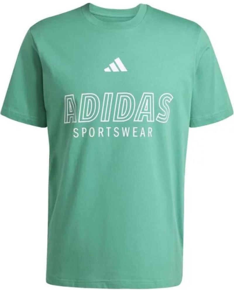 ADIDAS ADIDAS CAMISETA MANGA CORTA SPORTSWEAR VERDE