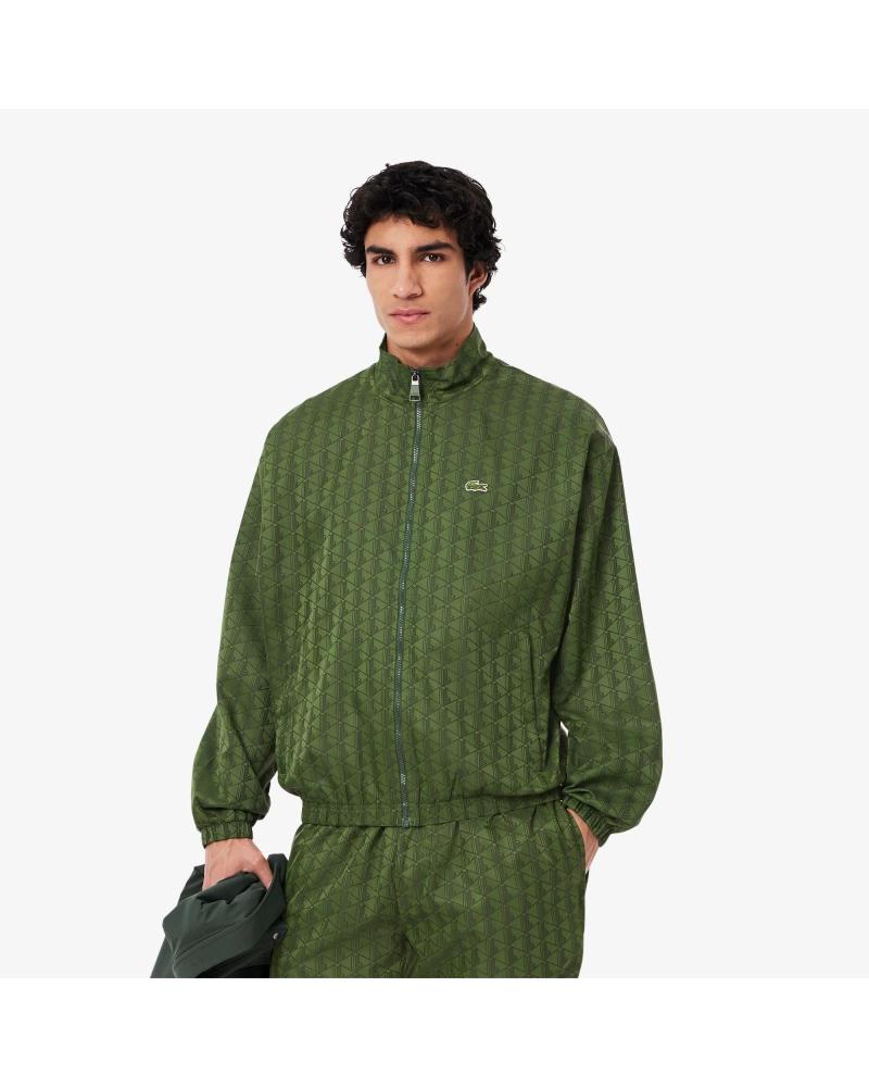 CHAQUETA LACOSTE MONOGRAMA VERDE - MODELO BH8902 00 132 VERDE