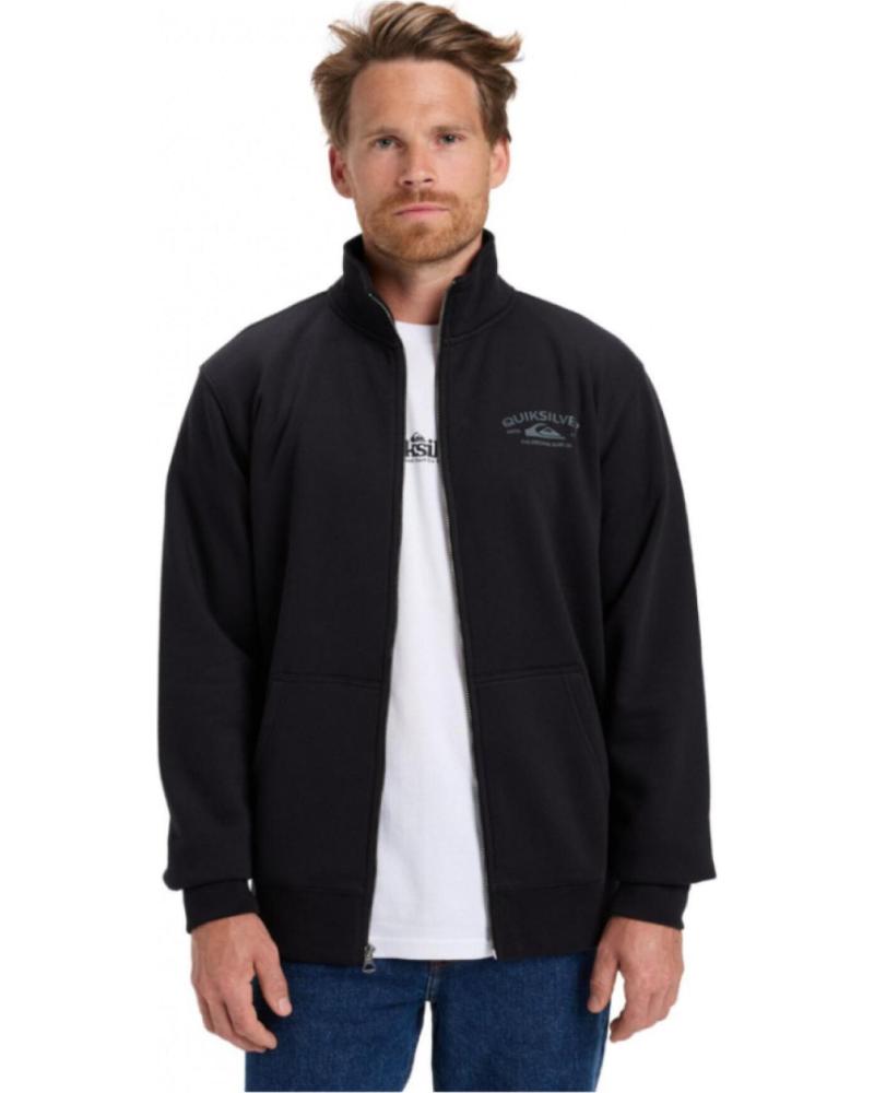 CHAQUETA QUIKSILVER FORRO POLAR FLEECE NEGRA - MODELO EQYFT05134 NEGRO