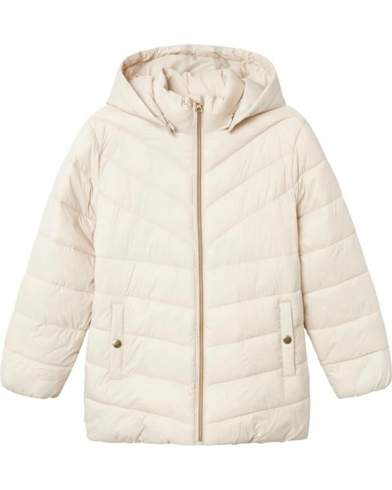 NAME IT CHAQUETA ACOLCHADA CON CAPUCHA NAME IT PARA NIÑA BEIGE