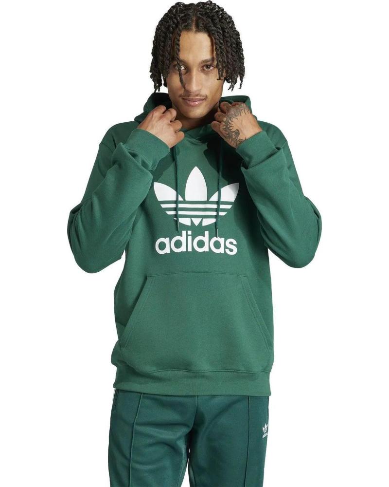 SUDADERA CON CAPUCHA ADIDAS ORIGINALS IM9407 VERDE TRÉBOL VERDE