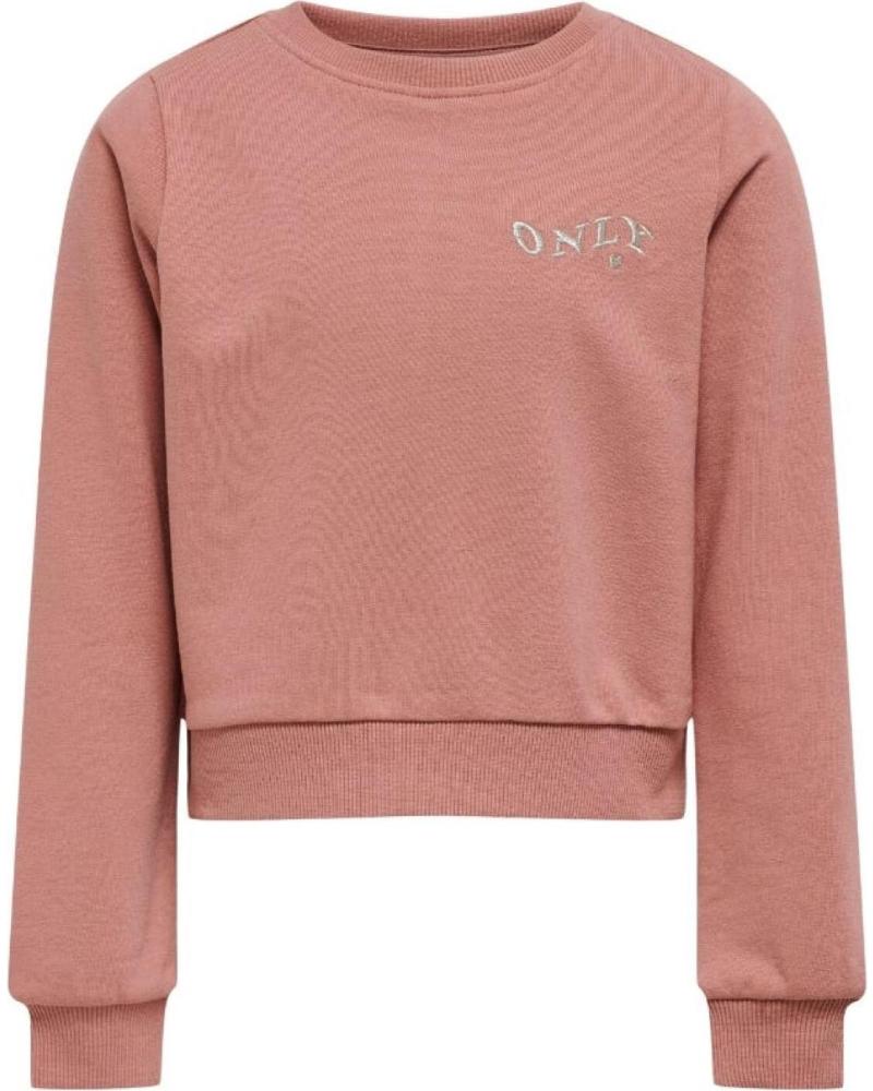 SUDADERA CUELLO REDONDO ONLY KIDS ROSA 15313859 ROSA