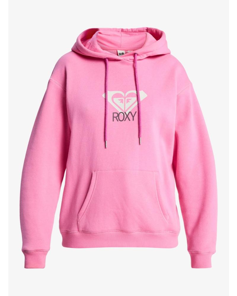 SUDADERA CON CAPUCHA ROXY ERJFT05020 ROSA OSCURO ROSA OSCURO