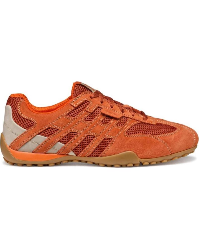 GEOX ZAPATILLAS GEOX SNAKE DEPORTIVAS HOMBRE NARANJA NARANJA