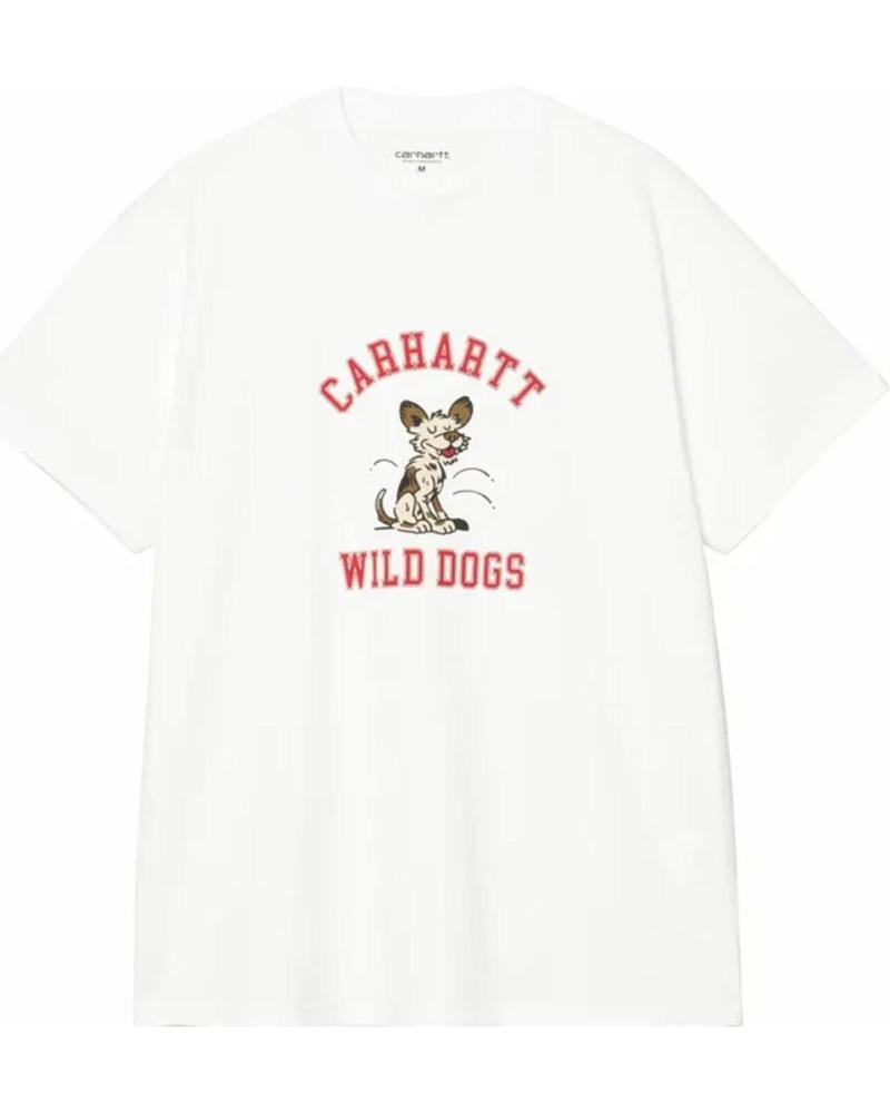 CARHARTT WIP CAMISETA S/S WILD DOG BLANCA NAN