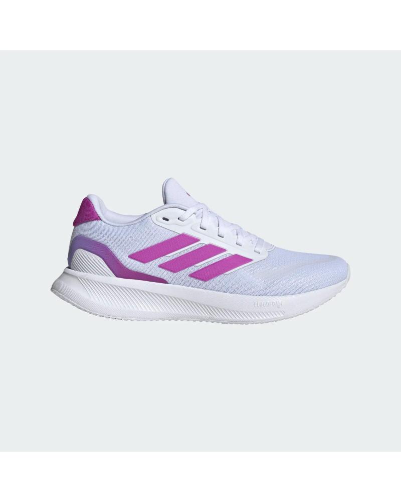 ADIDAS ZAPATILLAS RUNNING RUNFALCON 5 W BLANCO/MORADO/AZUL (TALLA 38 EU) 38 EU