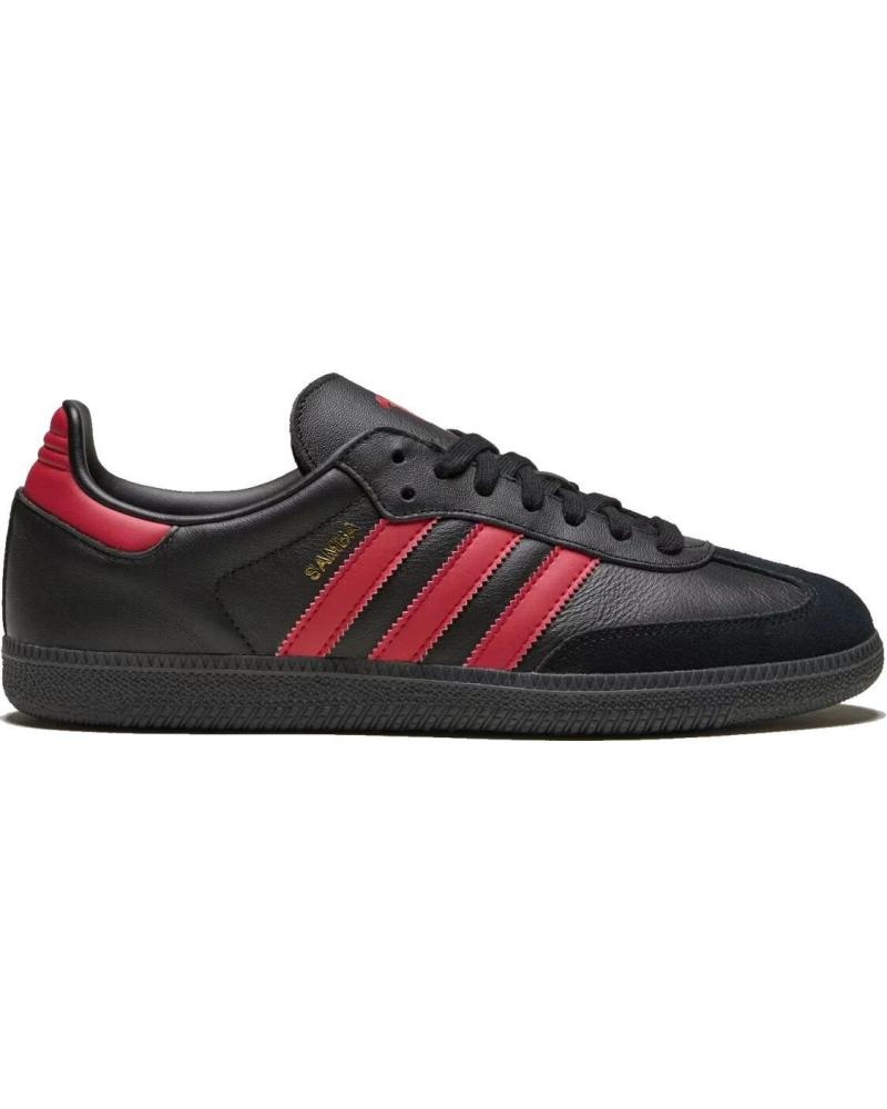 ZAPATILLAS ADIDAS SAMBA MANCHESTER UNITED CORE JQ4036 NEGRAS ROJAS BLACK