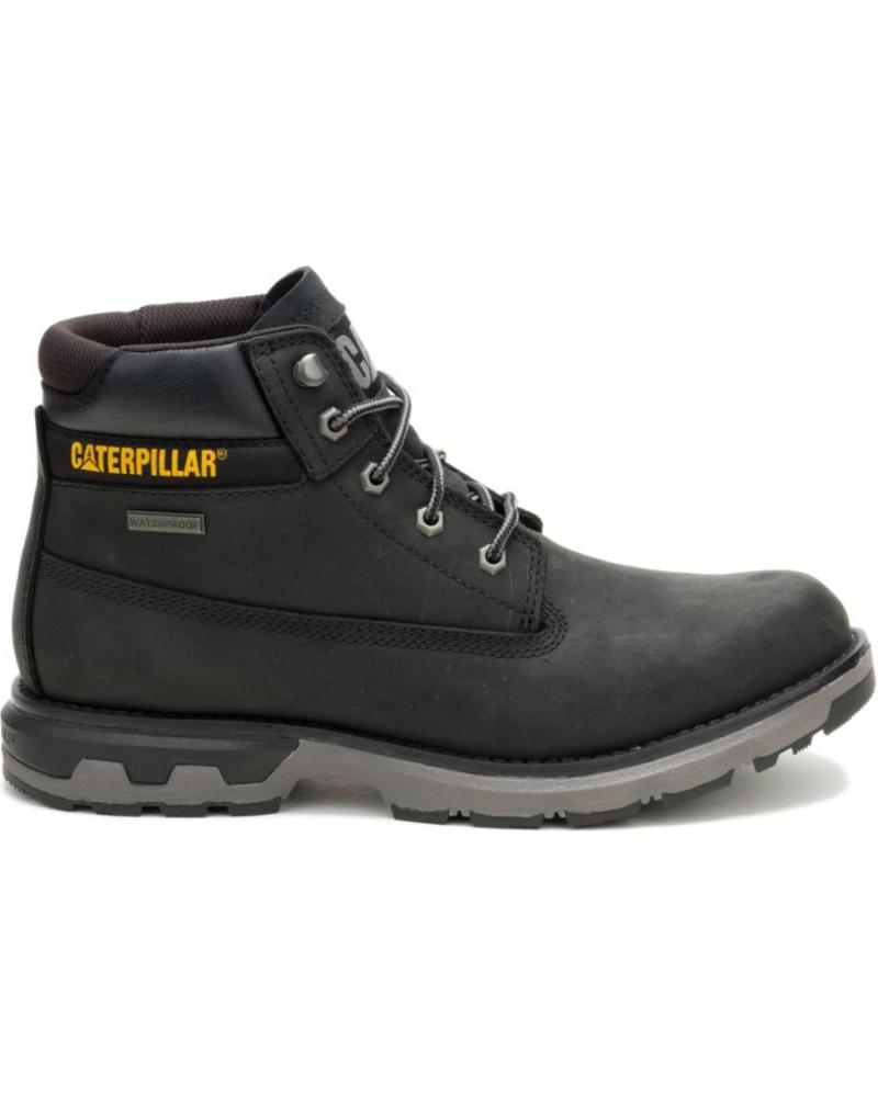 CATERPILLAR PURSUE WP - BOTAS DE PIEL IMPERMEABLES NEGRAS NEGRO