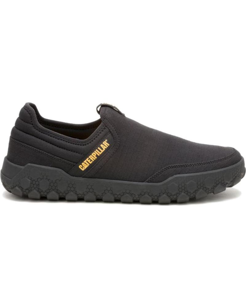 ZAPATILLAS SLIP ON CATERPILLAR HEX NEGRAS NEGRO