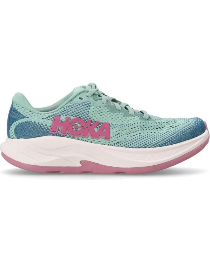 HOKA RINCON 4 1155131-JTL - ZAPATILLAS DE RUNNING CELESTE ROSA VARIOS COLORES