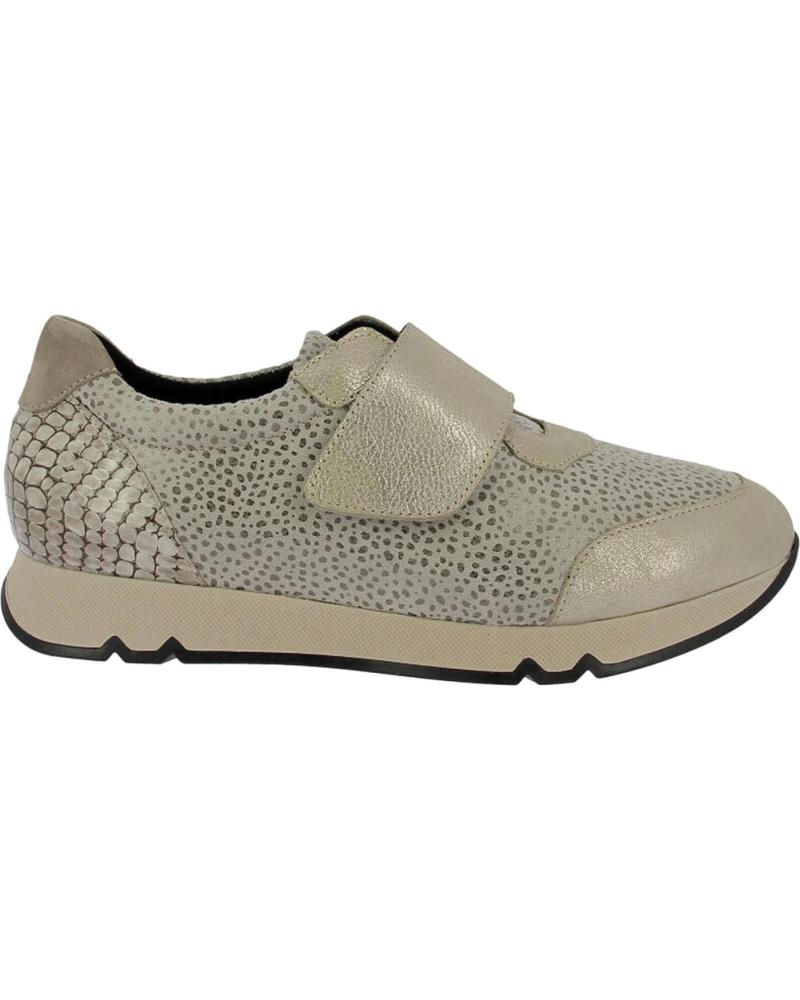 ZAPATILLAS D`CUTILLAS DOCTOR CUTILLAS 82833 ESCAMAS PICO DORADAS CON VELCRO PICO