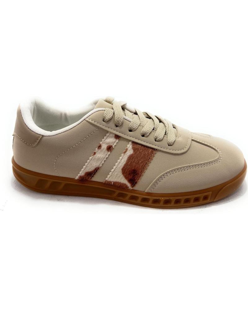 CHIC VISION ZAPATILLAS CASUAL SAMBAVACACORDON - CONFORT BEIGE BEIGE