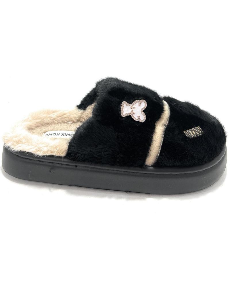 ZAPATILLAS DE CASA JOMIX RELAX NEGRO NEGRO