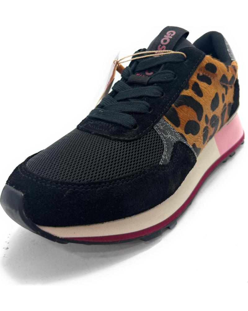 GIOSEPPO ZAPATILLAS CASUAL LEOPARDO CON CORDONES MARRÓN MARRóN