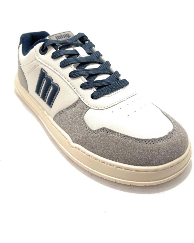 MTNG ZAPATILLAS CASUAL CON CORDONES GRIS Y BLANCO GRIS