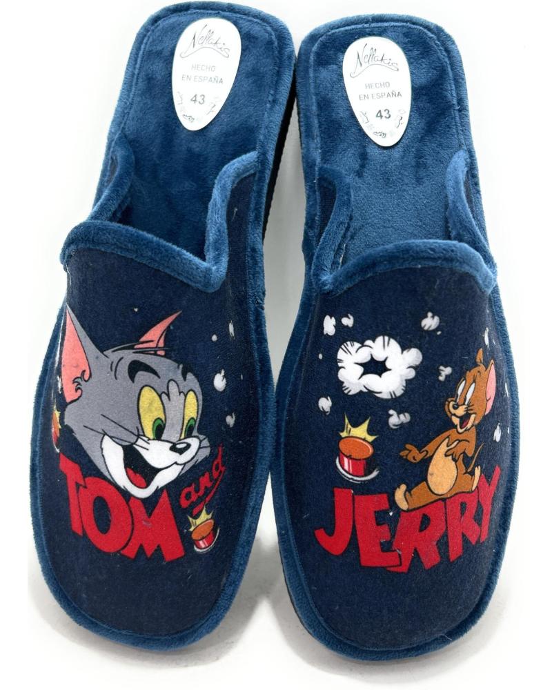 ALCALDE ALCALDE ZAPATILLAS DE CASA TOM Y JERRY ES PARA MUJER AZUL