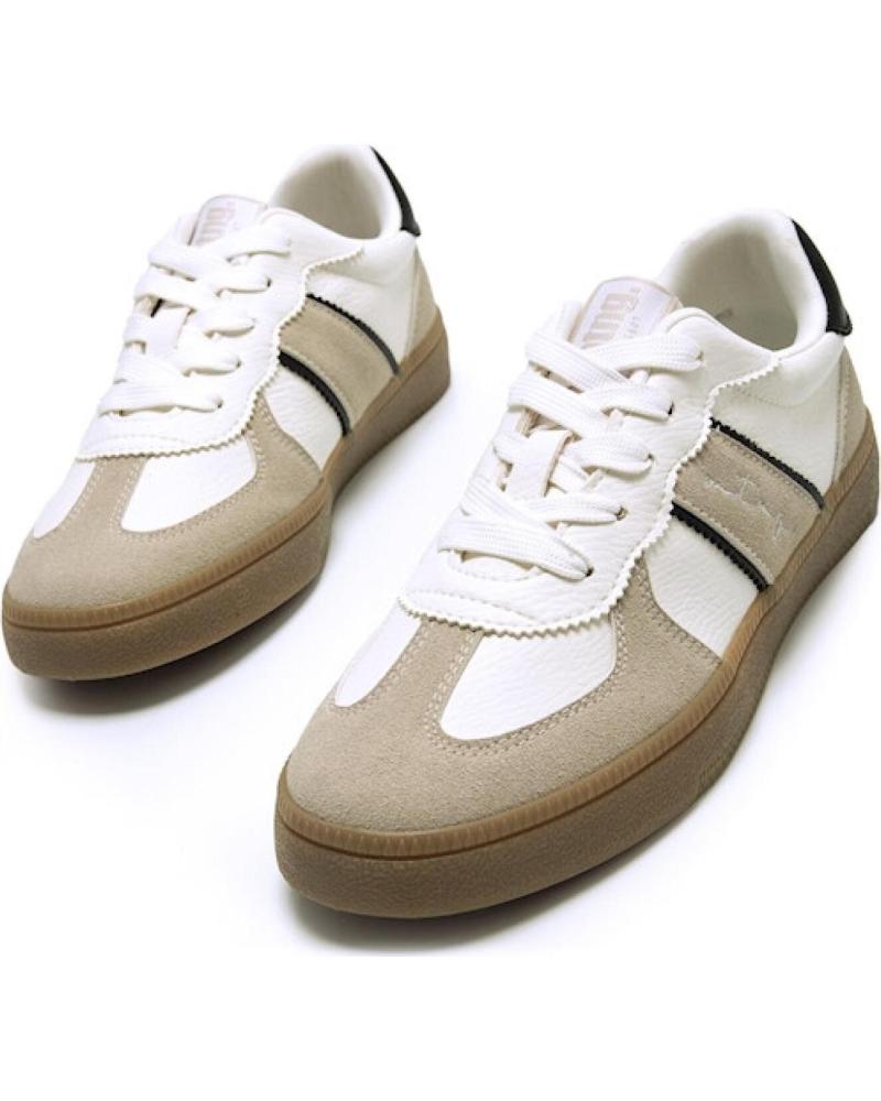 MTNG ZAPATILLAS CLASSIC CON CORDONES BLANCO Y BEIGE VARIOS COLORES