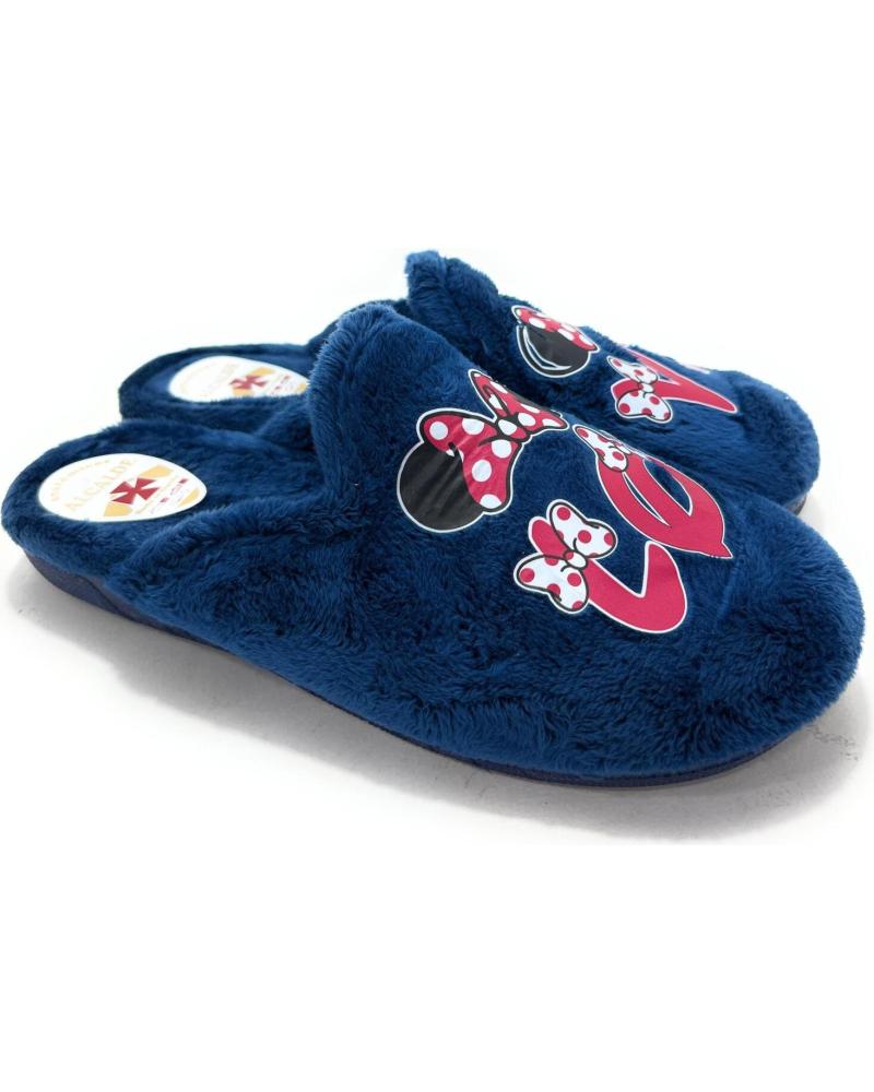 ZAPATILLAS DE CASA ALCALDE MINNIE LOVE CONFORT AZUL AZUL