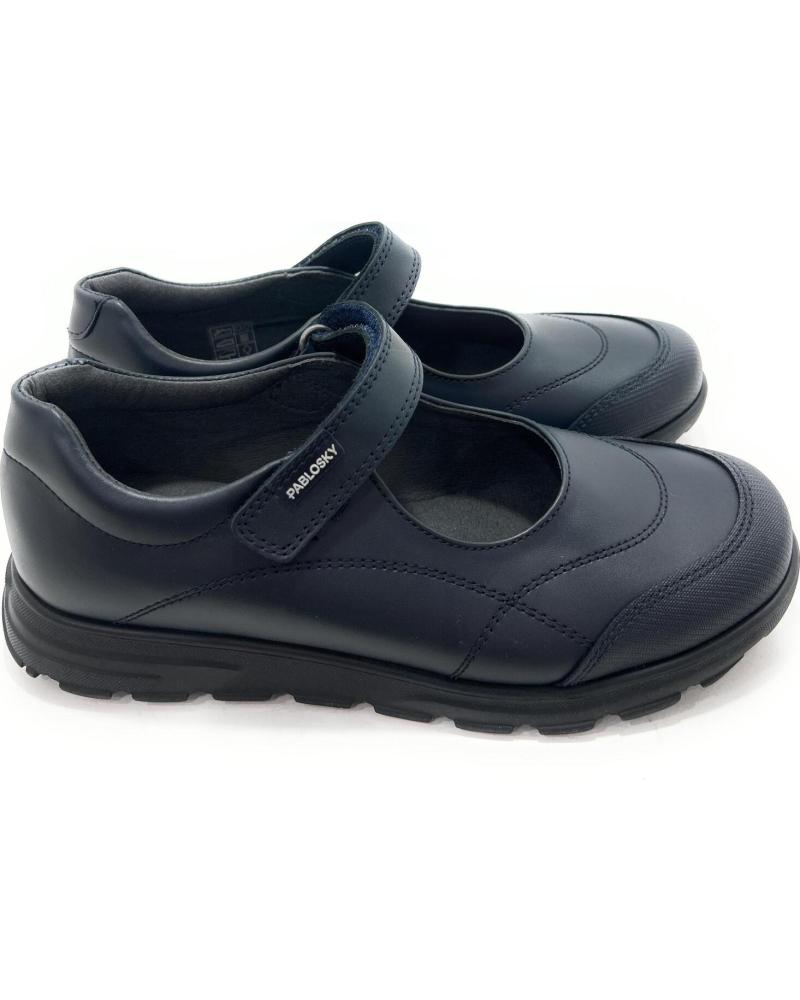 PABLOSKY MERCEDITAS AZULES CON CIERRE DE VELCRO Y PUNTERA AZUL