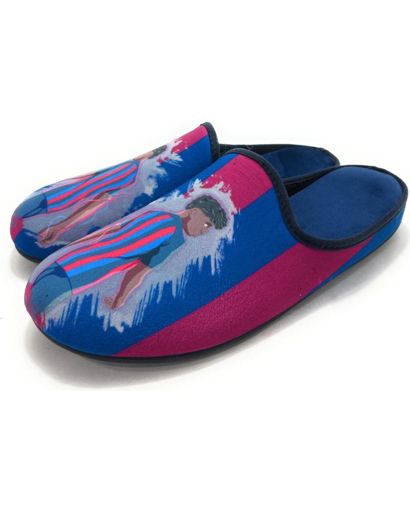 ALCALDE ZAPATILLAS DE CASA FC BARCELONA LAMINE YAMAL AZULES AZUL