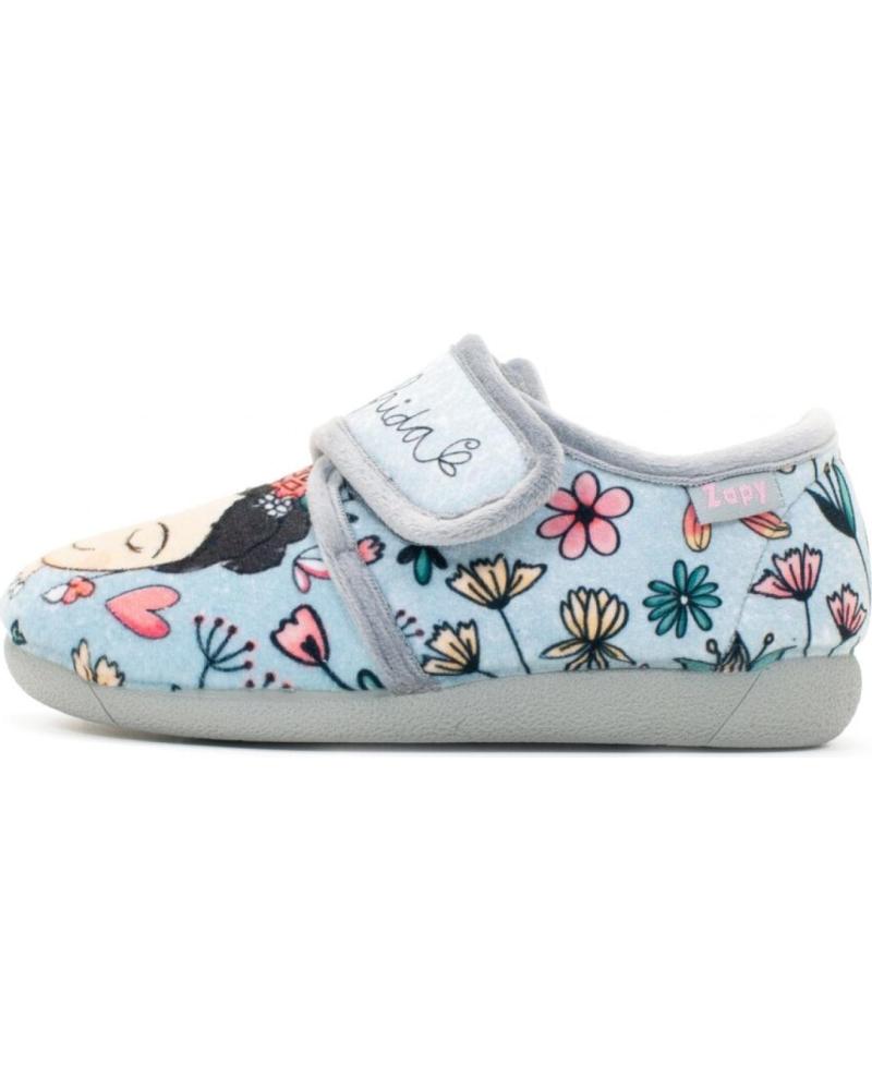 Calzado de casa de Niña ZAPY ZAPATILLAS DE CASA CELESTE