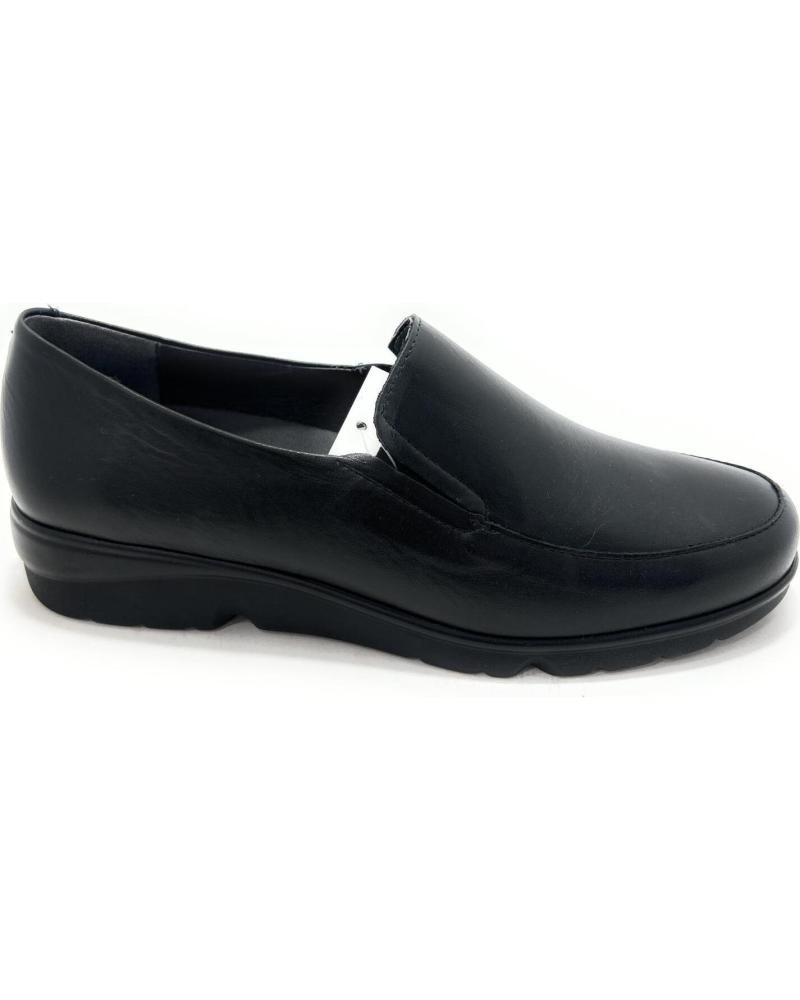 MOCASINES PITILLOS CÓMODOS DE PIEL - NEGRO NEGRO