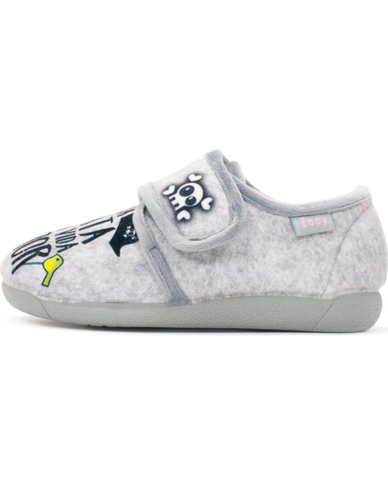 Calzado de casa de Niño ZAPY ZAPATILLAS DE CASA GRIS