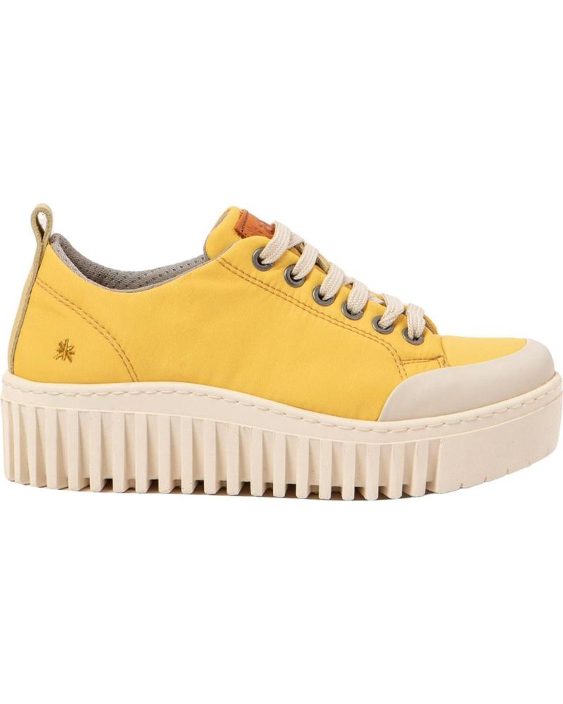 ART ZAPATILLAS DEPORTIVAS CON PLATAFORMA MODELO 1534 AMARILLO