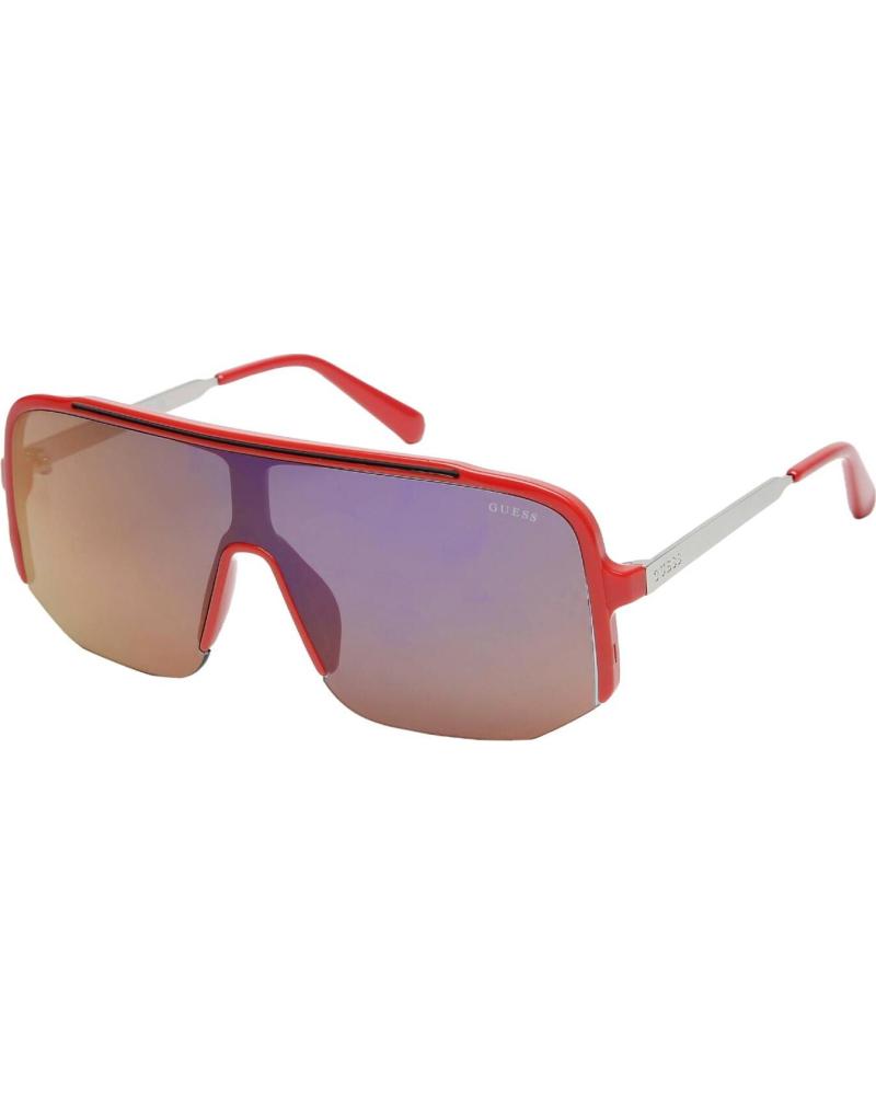 GAFAS DE SOL GUESS GO00054-0066C HOMBRE ROJAS CON LENTES ESPEJADAS